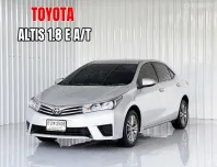 Toyota COROLLA 1.8E รถเก๋ง 4 ประตู 