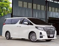 2015 Toyota ALPHARD 2.5 รถตู้/MPV ออกรถ 0 บาท รถบ้านไมล์น้อย มือเดียวป้ายแดง เจ้าของขายเอง 