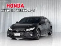 รถมือเดียว โฉม FK Honda CIVIC 1.5TURBO i-VTEC  รถเก๋ง 5 ประตู รถบ้านแท้