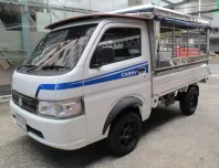 2022 SUZUKI CARRY 1.5 สีขาว เกียร์ธรรมดา มีหลังคา ล้อแม็ค รถสวยสภาพใหม่ วิ่งน้อย มือเดียว ฟรีดาวน์
