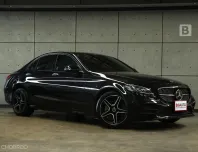 2022 Mercedes-Benz C300 2.0 W205 e AMG Sport Sedan AT ไมล์แท้ 7หมื่น สภาพตัวรถไม่ต่างจากรถใหม่ B9979