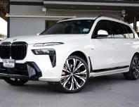 ขาย BMW X7 xDrive40d M Sport LCI GO7 ปี 2024 สภาพป้ายแดง ไมล์น้อย 