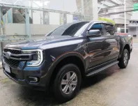 2023 FORD RANGER DOUBLE CAB 2.0 TURBO HI-RIDER XLS เกียร์AUTO สีเทา วิ่งน้อย รถสวยสภาพใหม่ ฟรีดาวน์