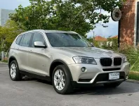 BMW X3 2.0 xDrive20d ปี 2012 รถสวยพร้อมใช้งาน ไมล์แท้ รถคุณหมอ 