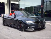 2018 BMW 430i 2.0 Convertible M-Sport สีดำ
