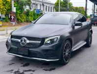 2018 Mercedes-Benz GLC250 Coupe AMG Plus สีเทา WRAP ดำ