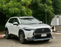 Toyota Corolla Cross 1.8 Hybrid 2021 รถ SUV มือสองสภาพดี มือเดียว ไมล์น้อย 