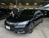 Honda Accord Gen9  เครื่อง 2.0 Hybrid Navi ปี 2017 สีดำ Auto FullOption 