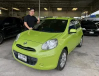 Nissan March 1.2 VL ปี 2011 สีเขียว Auto FullOption 