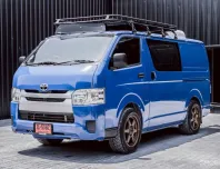 2018 Toyota HIACE 3.0 D4D รถตู้/VAN รถสวย ไมล์น้อย 