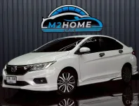 HONDA CITY 1.5 SV CVT AT ปี 2017 จด 2018 สีขาว