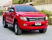 Ford Ranger 2.2 XLT Hirider 4 ประตู  ปี 2012 เกียร์ออโต้ สีแดง
