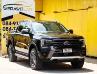 Ford RANGER 2.0 DOUBLE CAB WildTrak Hi-Rider Bi-Turbo Pickup ปี 2022 เครื่องดีเซล เกียร์ Auto10 สปีด