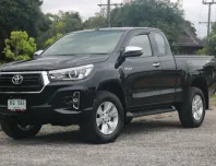 TOYOTA HILUX REVO 2.4 E PLUS CAB PRERUNNER ปี2020 M/T สีดำ