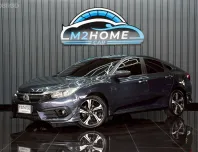 HONDA CIVIC FC 1.8 EL CVT AT ปี 2016 จด 2017 สีน้ำเงิน
