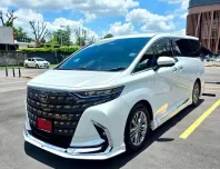 Toyota Alphard 2.5 HEV 2025 รถสวยสภาพใหม่ ไมล์น้อย มือเดียวป้ายแดง เจ้าของขายเอง 