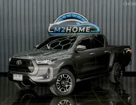 TOYOTA HILUX REVO PRERUNNER 2.4 MID DOUBLE CAB AT ปี 2020 จด 2021 สีเทา