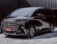 Toyota Alphard 2.5 Z 2024 สปอร์ตหรูเหนือระดับในราคาที่คุ้มค่า ไมล์น้อย มือเดียว ป้ายแดง 
