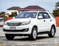 Toyota Fortuner 2.7V ปี 2012 รถ SUV สภาพดี ราคาถูก