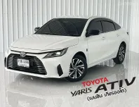 รถมือเดียว Toyota Yaris Ativ 1.2Premium Luxury รถเก๋ง 4 ประตู 