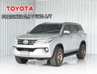 รถบ้าน Toyota Fortuner 2.8 V  4WD รถครอบครัว7ที่นั่ง SUV 