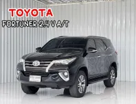 รถครอบครัว 7 ที่นั่ง ฟรีดาวน์ได้ Toyota Fortuner 2.4 V SUV ออกรถง่าย