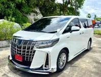 2022 Toyota ALPHARD 2.5 HYBRID SRC E-Four รถตู้/MPV รถบ้านมือเดียว  ไมล์แท้  ประวัติดี  