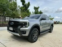 Ford Ford Ranger Wildtrak 2.0 Bi-Turbo 6AT ปี 2022จด2023 สีเทา