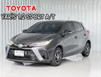 รถมือเดียว Toyota YARIS 1.2 Sport รถเก๋ง 5 ประตู ออกรถฟรีดาวน์
