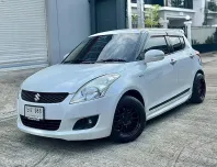 Suzuki Swift  GLX1.25L CVT ปี2014 สีขาว ออโต้ เบนซิน