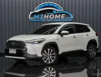 TOYOTA COROLLA CROSS 1.8 Hybrid Premium AT ปี 2022 สีขาว