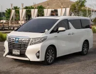 2016 Toyota ALPHARD 2.5 HYBRID รถตู้/MPV รถบ้านแท้