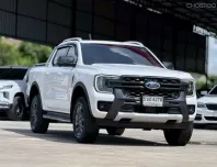 2022 FORD RANGER, 2.0 BI-TURBO WILDTRAK โฉม HI-RIDER DOUBLE CAB สีขาว