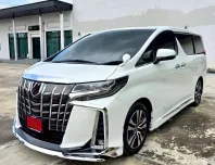 2019 Toyota ALPHARD 2.5 รถตู้/MPV รถบ้านมือเดียว ไมล์น้อย ประวัติดี 