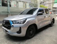 2024 TOYOTA REVO DOUBLECAB 2.4 ENTRY เกียร์ธรรมดา สีบรอนเทา วิ่งน้อย 18,201 กม. รถสวยสภาพใหม่ ฟรีดาว