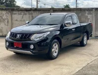  รถบ้านมือเดียว Mitsubishi TRITON 2.5 MEGACAB ปี 2018 สีดำ  ไมล์ 38,xxx km เจ้าของขายเอง 