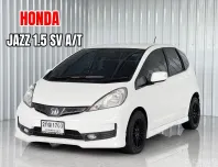  Honda JAZZ 1.5SV i-VTEC รถเก๋ง 5 ประตู รถสภาพดี มีวารันตี