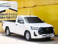 Toyota Hilux Revo 2.4 SINGLE Entry Pickup ปี 2022 เครื่อง ดีเซล เกียร์ ธรรมดา รถสวย สภาพใหม่