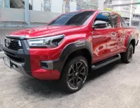 2023 TOYOTA REVO CAB 2.4 PRERUNNER ROCCO เกียร์AUTO สีแดง  วิ่งน้อย 10,489 กม รถสวยสภาพใหม่ ฟรีดาวน์