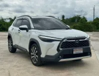 Toyota Cross 1.8 Hybrid Premium Safety สีขาว 