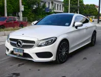 2019 MERCEDES-BENZ C250 AMG+ COUPLE  ภายในแดง สวยเดิม 