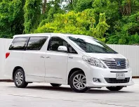 2013 Toyota ALPHARD 2.4 HYBRID รถตู้/VAN รถบ้านมือเดียว