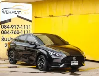 MG MG5 1.5 X Sedan ตัวท็อปสุด หลังคา Sunroof ปี 2023 เครื่องเบนซิน เกียร์ Auto รถสวย สภาพใหม่ป้ายแดง