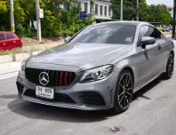2023 BENZ C200 2.0 COUPE AMG DYNAMIC สีดำ Wrap เทา