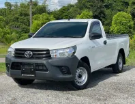 TOYOTA HILUX REVO 2.4 J PLUS กระบะตอนเดียว M/T ปี2019(แท้) สีขาว
