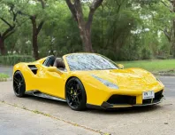2019 Ferrari 488 Spider 3.9 Cabriolet ไมล์น้อย 