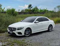 MERCEDES-BENZ E350e Plug-in HYBRID AMG Dynamic [W213] ปี 2017 มือแรก ดูแลถึง ประวัติเซอร์วิสศูนย์ครบ