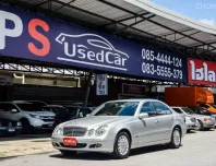 ไม่ต้องใช้เงินดาวน์ เครื่องยนต์ดีเซล รถสภาพสวยพร้อมใช้Mercedes-Benz E220 CDI Elegance (W211) ปี 2006