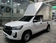 2024 TOYOTA REVO 2.8 ENTRY หัวเดียว เกียร์ธรรมดา สีขาว ตู้ทึบ + โช๊คช่วงล่าง รถสวยสภาพดี ฟรีดาวน์