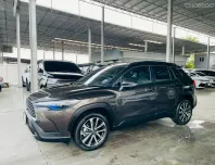 TOYOTA CROSS 1.8 PREMIUM SAFETY HYBRID 2021 รถสวย มือแรก พร้อมใช้ ไมล์น้อย TOP รับประกันตัวถัง